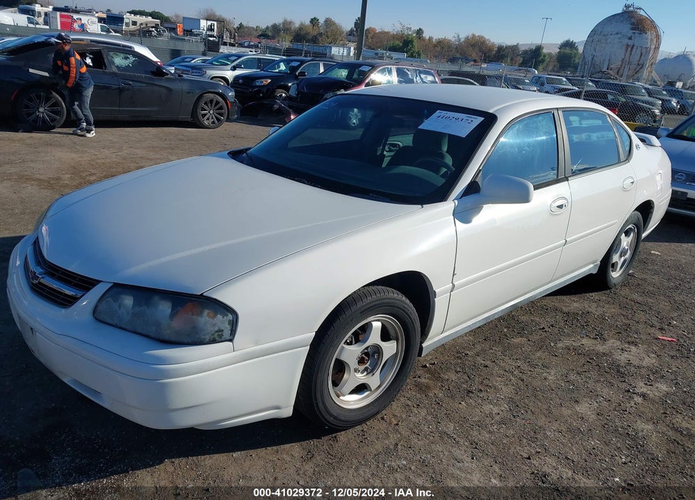 2004 CHEVROLET IMPALA VIN: 2G1WF52E049452646