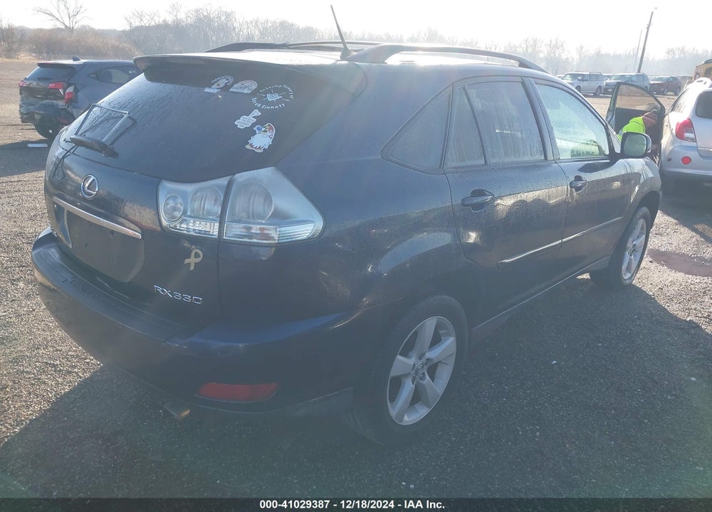 2005 LEXUS RX 330 BASE (A5) VIN: 2T2HA31U25C064925