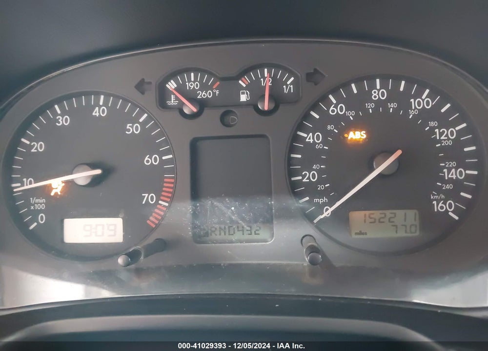 2005 VOLKSWAGEN GTI 1.8T VIN: 9BWDE61J154015626
