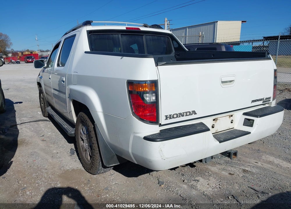 2008 HONDA RIDGELINE RTS VIN: 2HJYK16438H503747