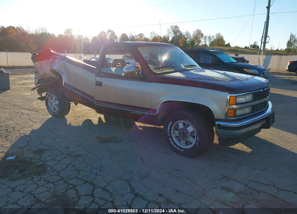 1993 CHEVROLET GMT-400 C1500 VIN: 1GCEC14KXPZ177644