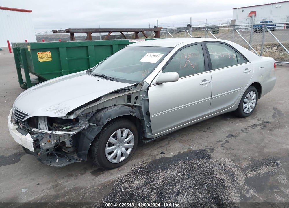 2005 TOYOTA CAMRY LE VIN: 4T1BE32K95U965977