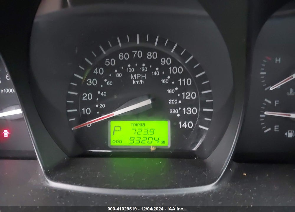 2008 KIA SPECTRA EX VIN: KNAFE121485504327