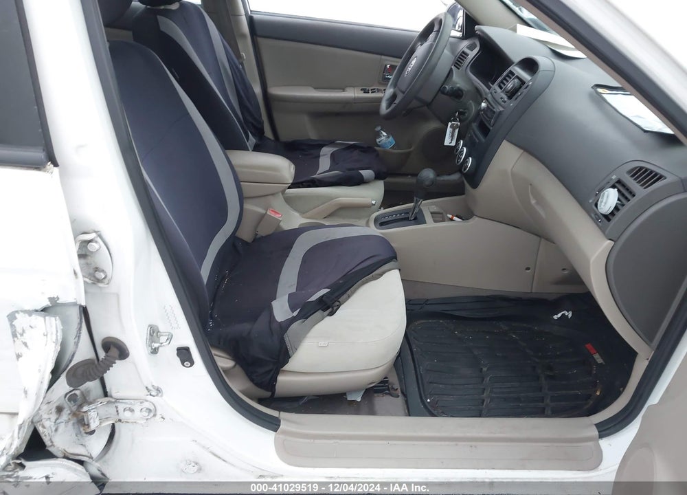 2008 KIA SPECTRA EX VIN: KNAFE121485504327