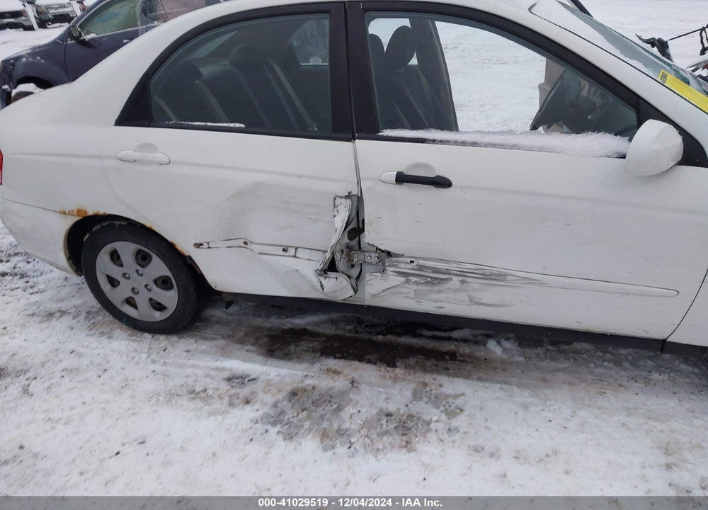 2008 KIA SPECTRA EX VIN: KNAFE121485504327