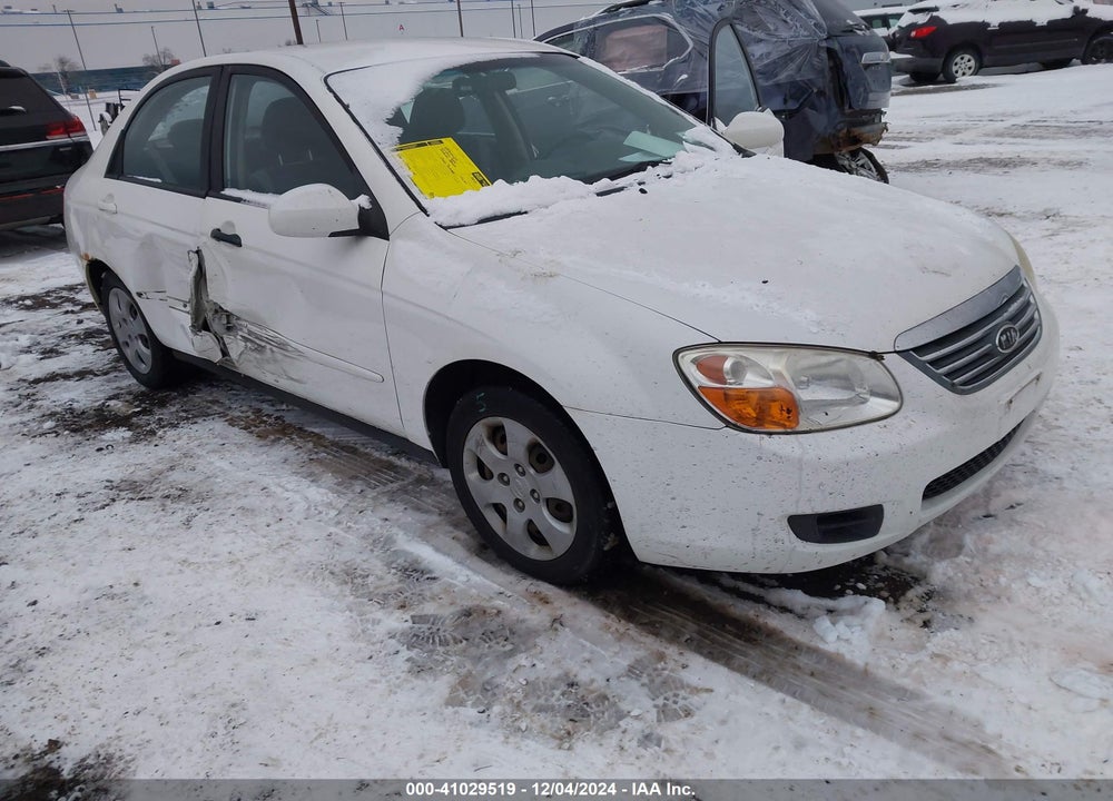 2008 KIA SPECTRA EX VIN: KNAFE121485504327