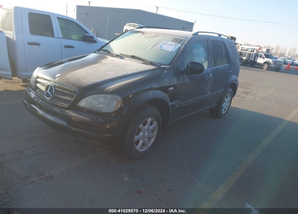 2001 MERCEDES-BENZ ML 430 VIN: 4JGAB72EX1A283983
