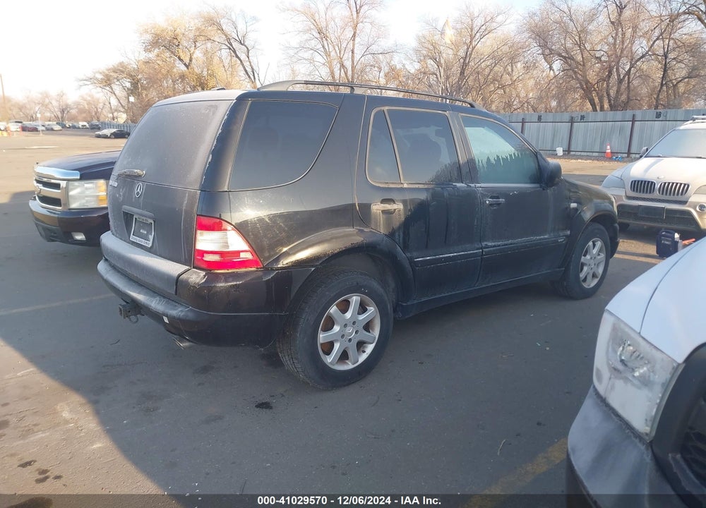 2001 MERCEDES-BENZ ML 430 VIN: 4JGAB72EX1A283983