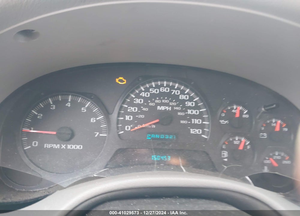 2005 CHEVROLET TRAILBLAZER LS VIN: 1GNDT13S952167696