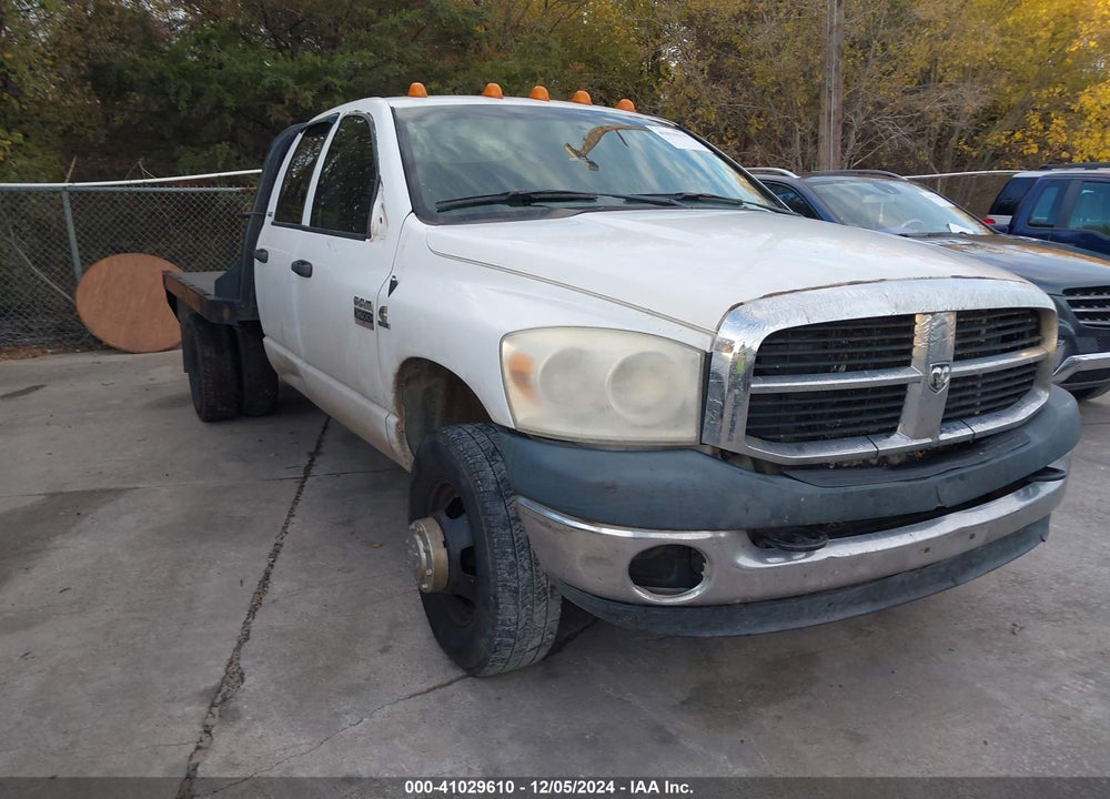2007 DODGE RAM 3500 HD CHASSIS ST/SLT/LARAMIE VIN: 3D6WH48A77G854796