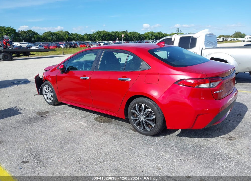 2021 TOYOTA COROLLA LE VIN: 5YFEPMAE5MP155514