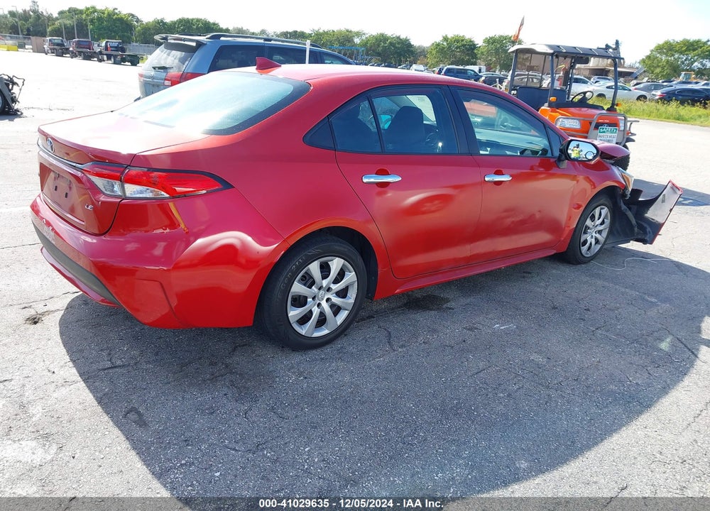 2021 TOYOTA COROLLA LE VIN: 5YFEPMAE5MP155514
