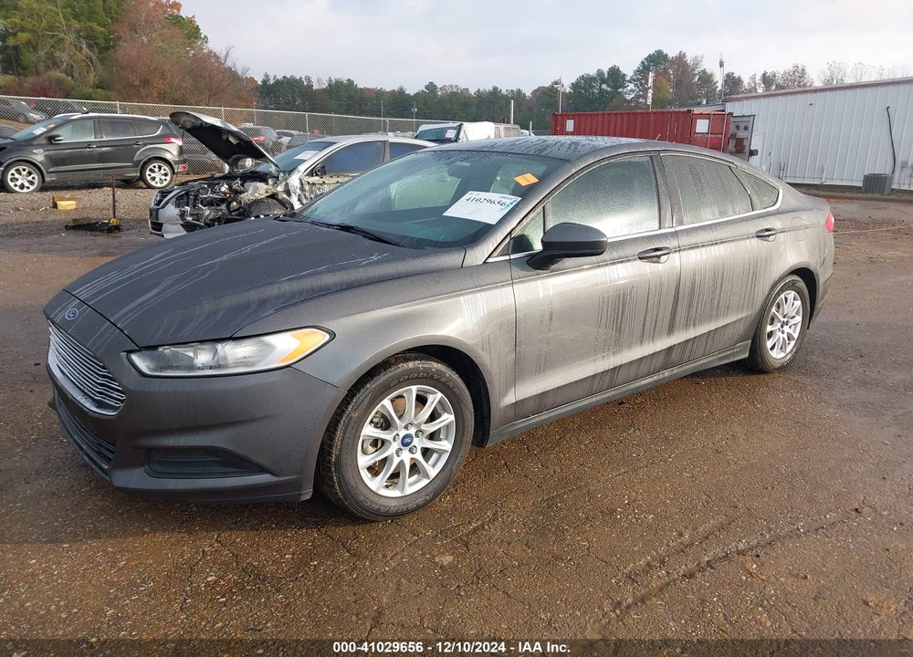 2016 FORD FUSION S VIN: 3FA6P0G70GR404120