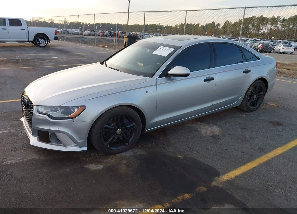 2012 AUDI A6 3.0 PREMIUM VIN: WAUBGAFC2CN007287