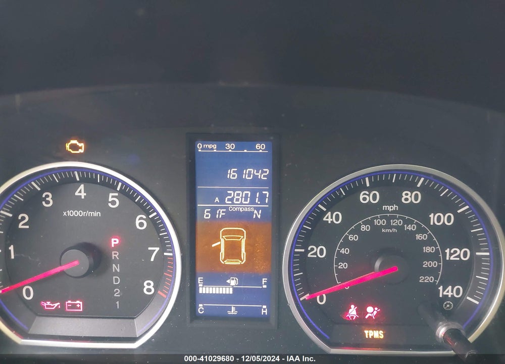 2011 HONDA CR-V EX-L VIN: JHLRE3H79BC013135