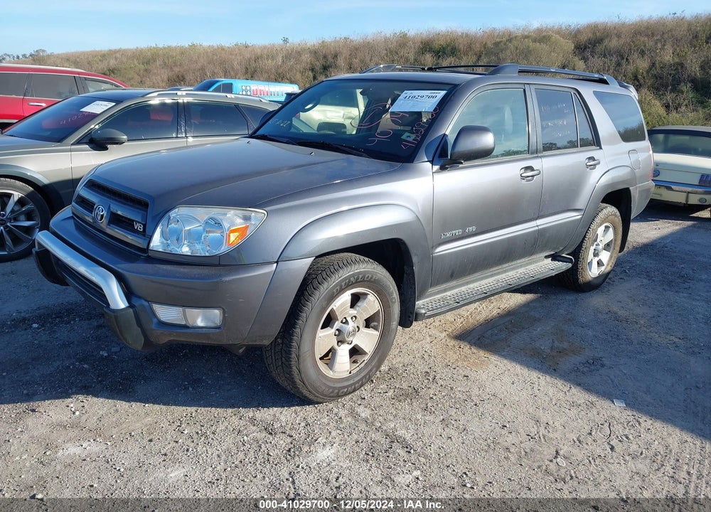 2005 TOYOTA 4RUNNER LIMITED V8 VIN: JTEBT17R950049436