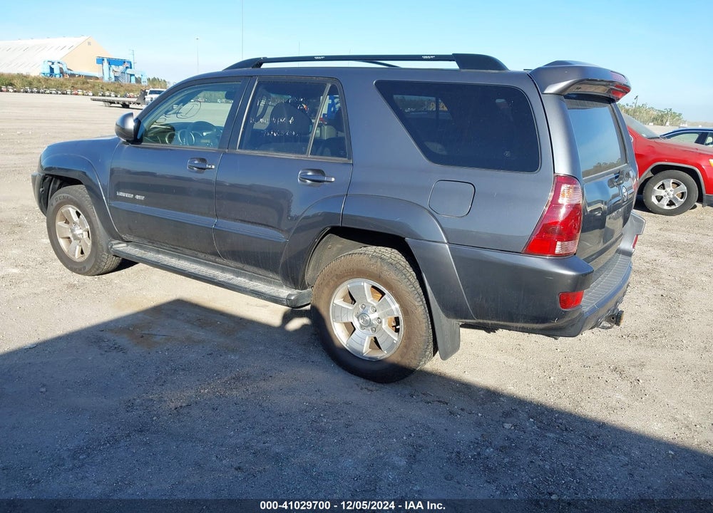 2005 TOYOTA 4RUNNER LIMITED V8 VIN: JTEBT17R950049436