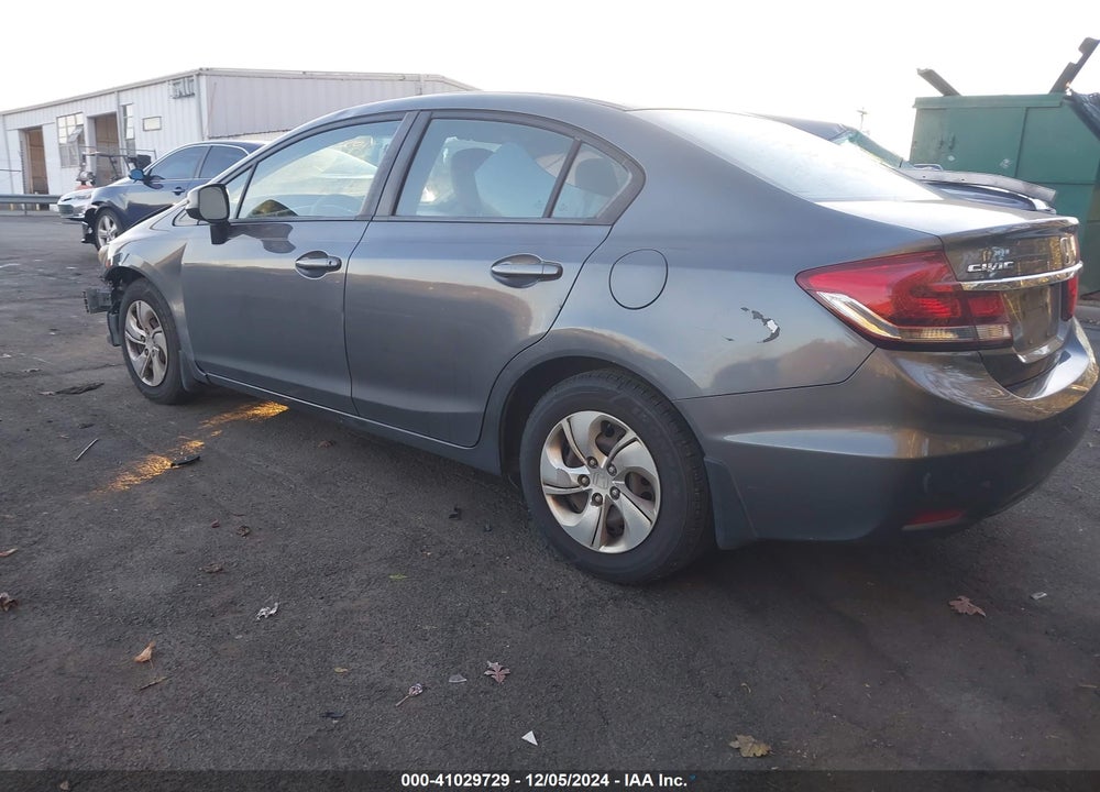 2013 HONDA CIVIC LX VIN: 19XFB2E58DE035483
