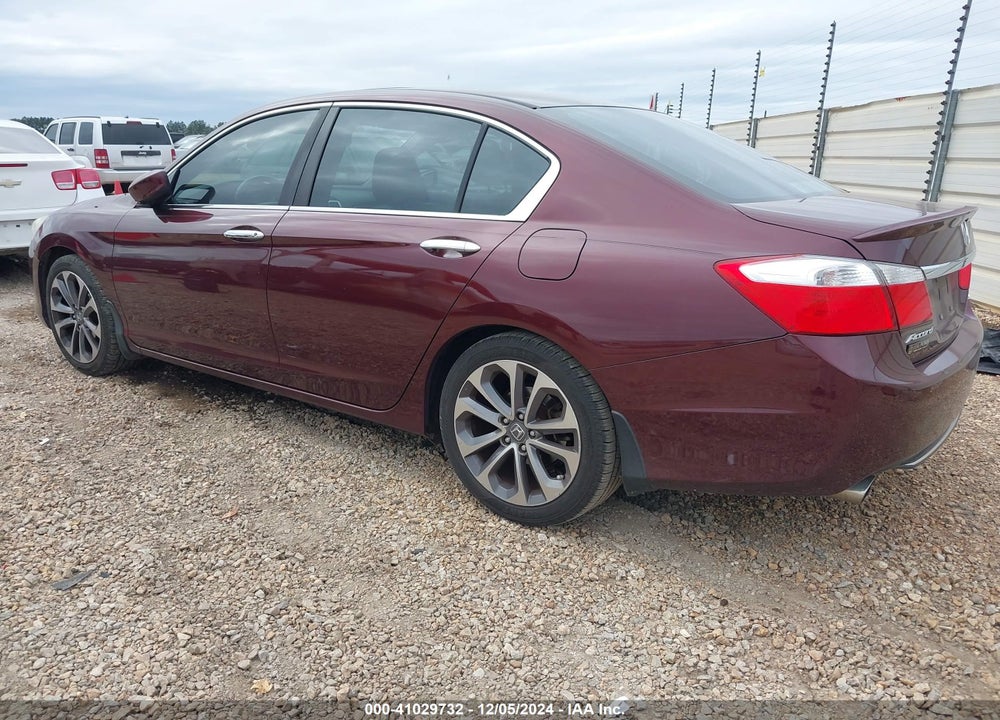 2015 HONDA ACCORD SPORT VIN: 1HGCR2F55FA024350