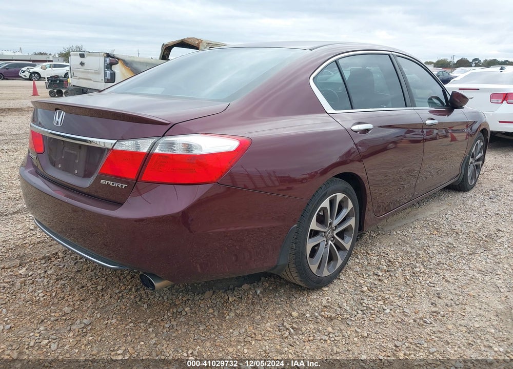 2015 HONDA ACCORD SPORT VIN: 1HGCR2F55FA024350