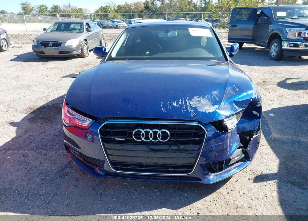 2013 AUDI A5 2.0T PREMIUM VIN: WAULFAFR6DA018040