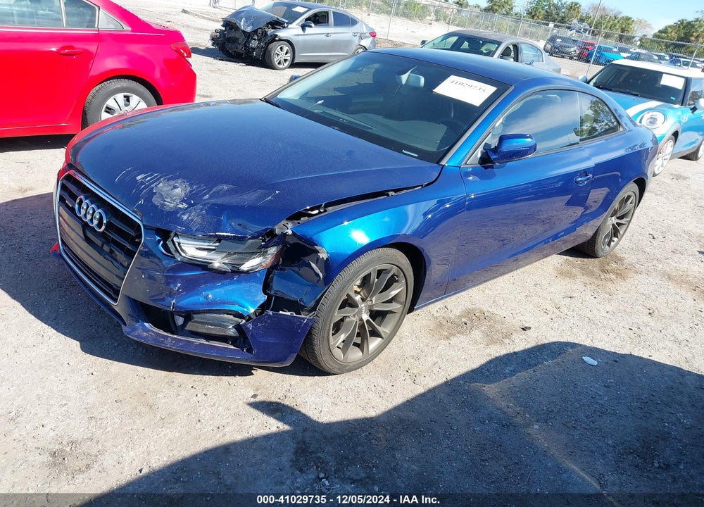 2013 AUDI A5 2.0T PREMIUM VIN: WAULFAFR6DA018040