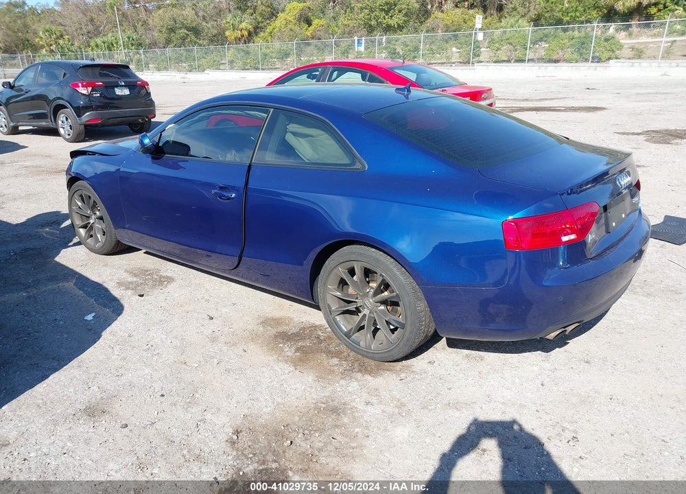 2013 AUDI A5 2.0T PREMIUM VIN: WAULFAFR6DA018040