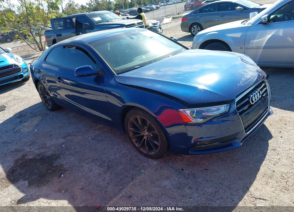2013 AUDI A5 2.0T PREMIUM VIN: WAULFAFR6DA018040