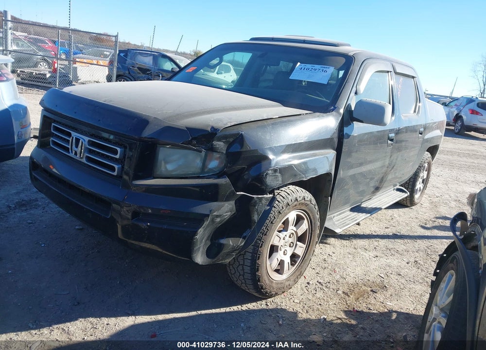 2008 HONDA RIDGELINE RTL VIN: 2HJYK16558H533180