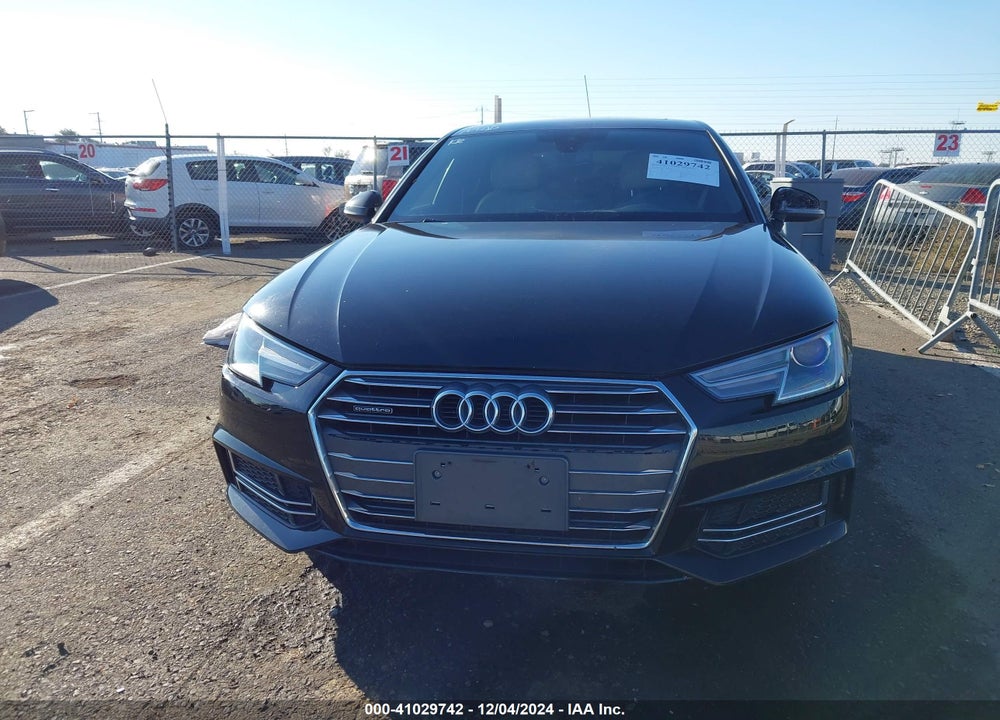 2017 AUDI A4 VIN: WAUDNAF45HN041612