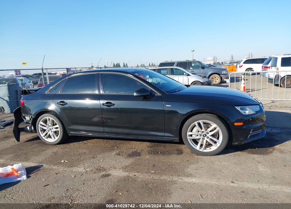 2017 AUDI A4 VIN: WAUDNAF45HN041612