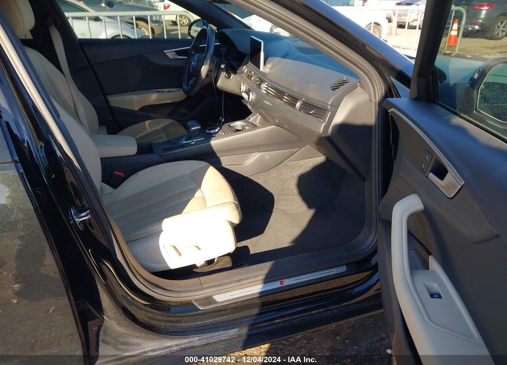 2017 AUDI A4 VIN: WAUDNAF45HN041612