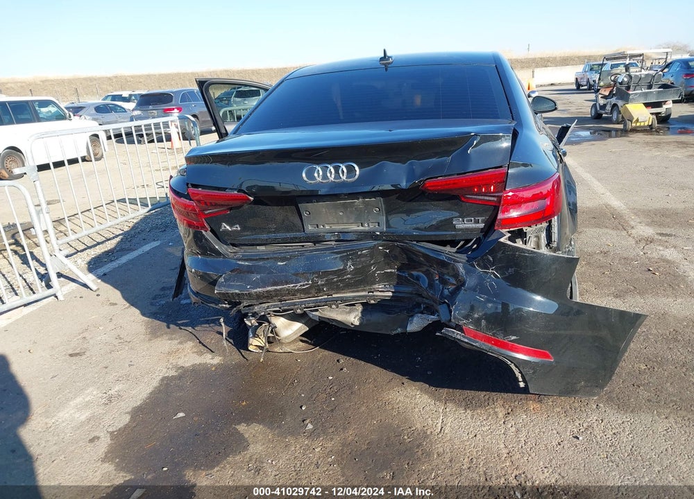 2017 AUDI A4 VIN: WAUDNAF45HN041612