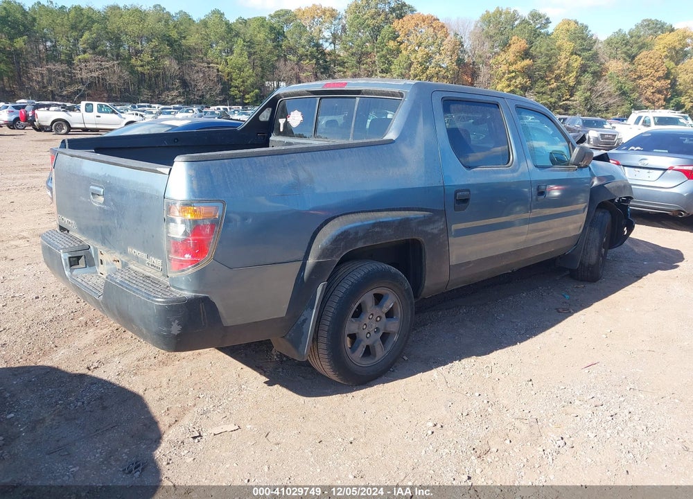 2006 HONDA RIDGELINE RTS VIN: 2HJYK16466H529420