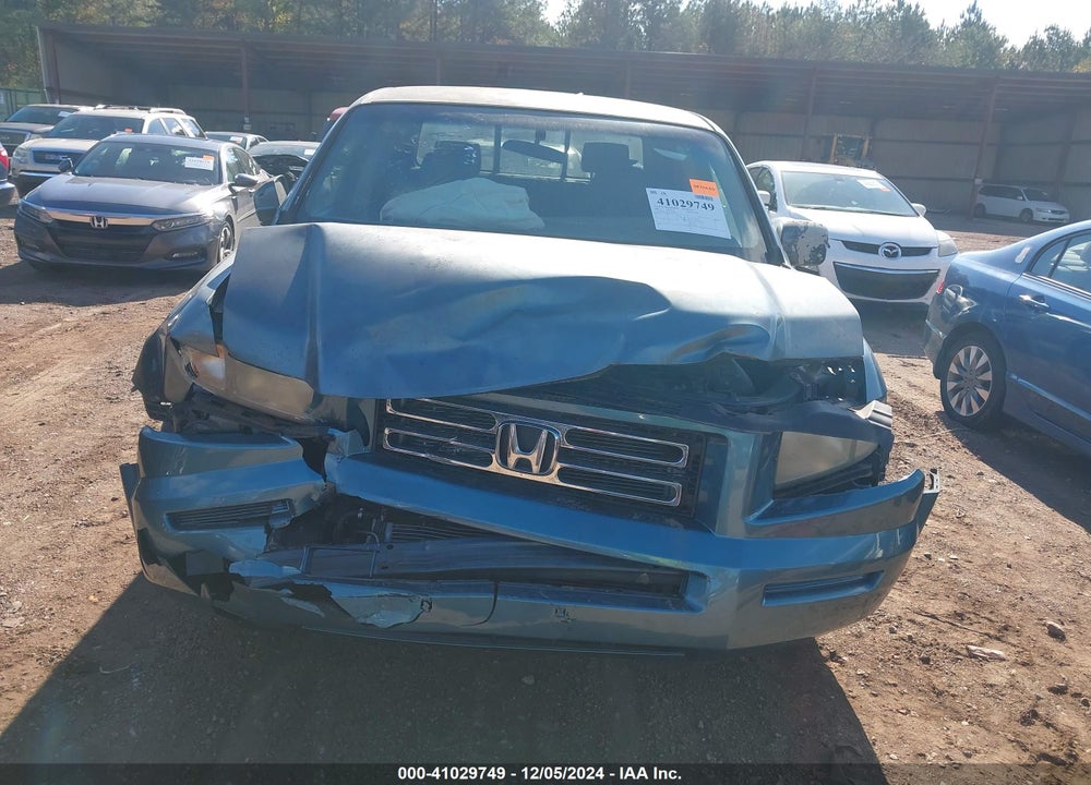 2006 HONDA RIDGELINE RTS VIN: 2HJYK16466H529420