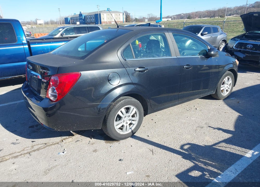 2013 CHEVROLET SONIC LT AUTO VIN: 1G1JC5SB3D4146200