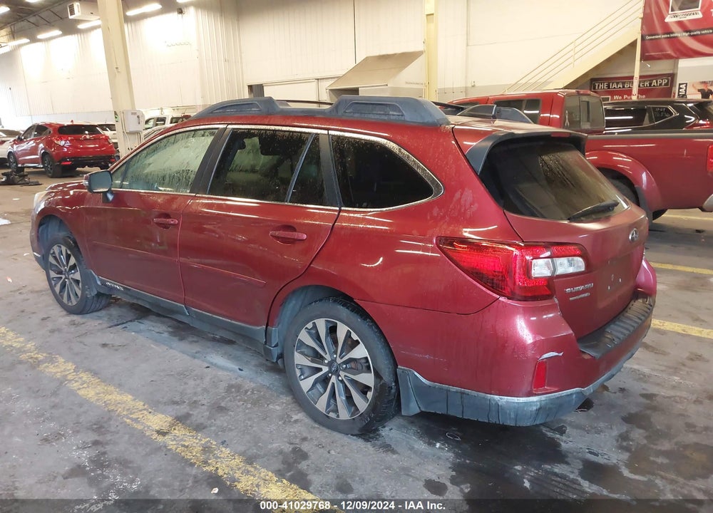 2017 SUBARU OUTBACK VIN: 4S4BSEKC8H3291926