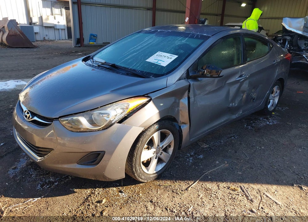 2013 HYUNDAI ELANTRA GLS VIN: 5NPDH4AEXDH369579