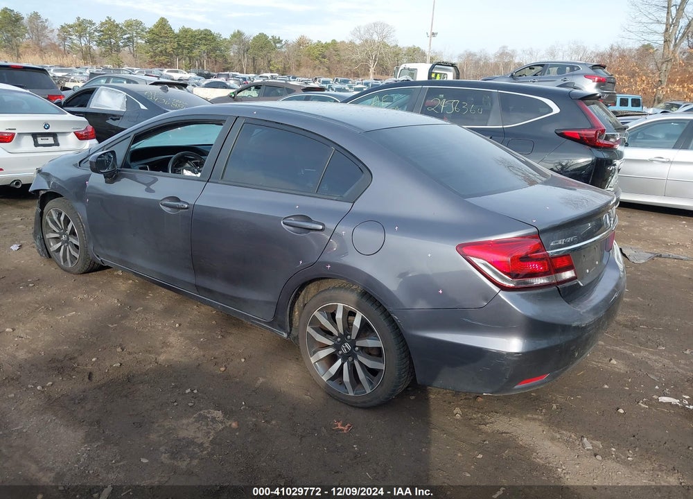 2015 HONDA CIVIC VIN: 19XFB2F94FE212809