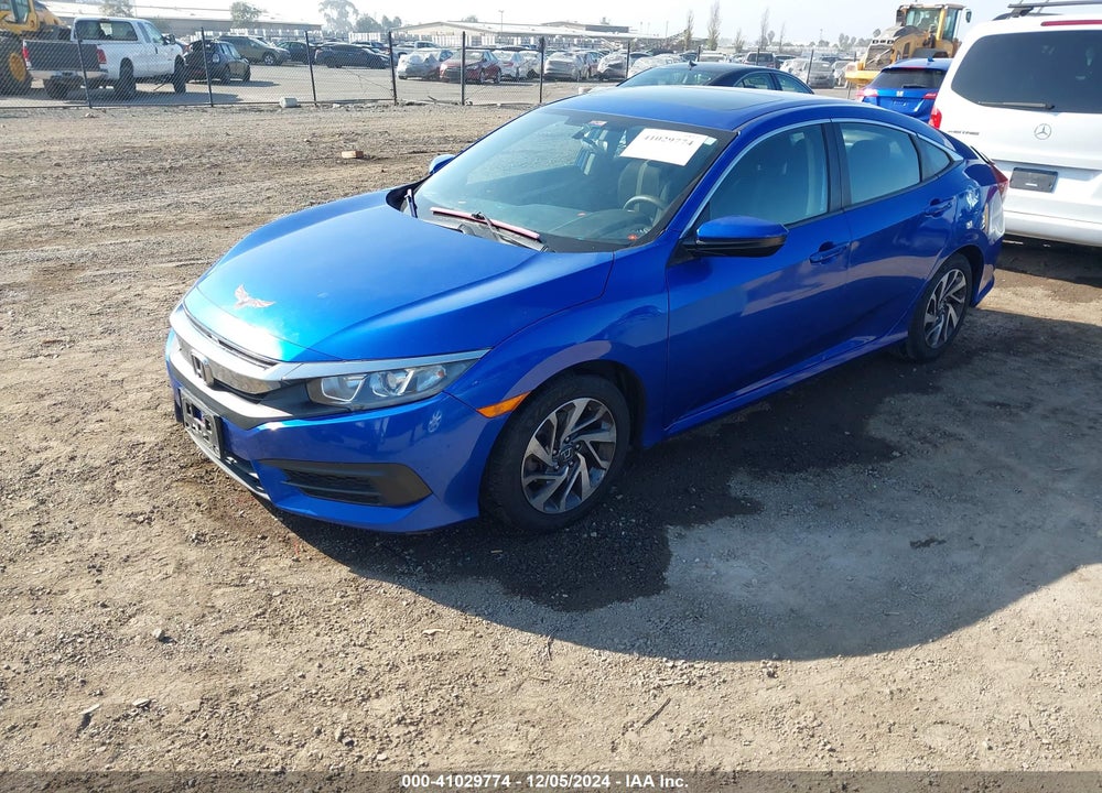 2016 HONDA CIVIC EX VIN: 2HGFC2F74GH550309