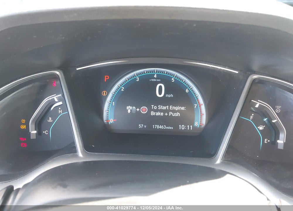 2016 HONDA CIVIC EX VIN: 2HGFC2F74GH550309