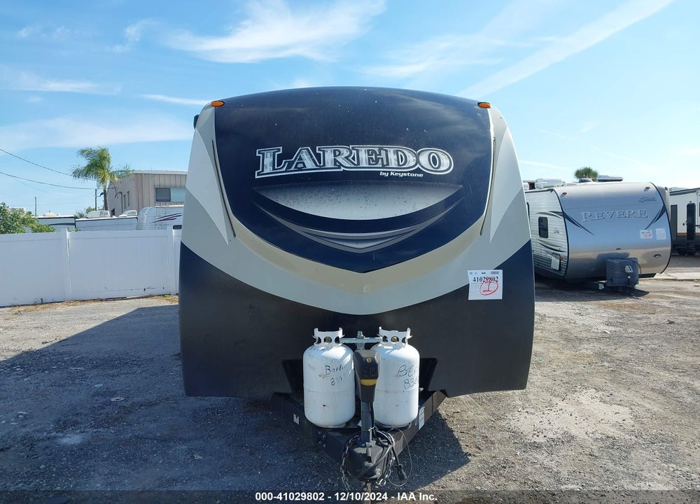 2018 KEYSTONE RV LAREDO TRAVEL TRAILER VIN: 4YDT33524JV600103