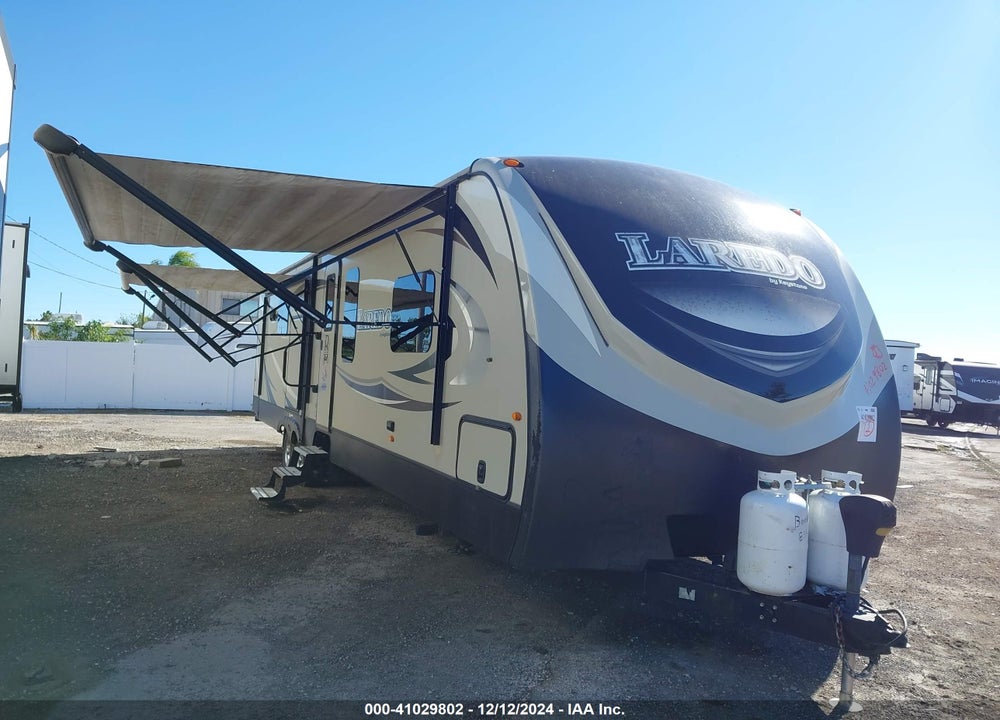 2018 KEYSTONE RV LAREDO TRAVEL TRAILER VIN: 4YDT33524JV600103