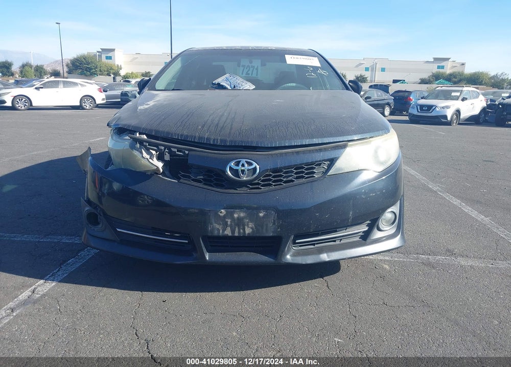 2013 TOYOTA CAMRY SE VIN: 4T1BF1FK7DU234670