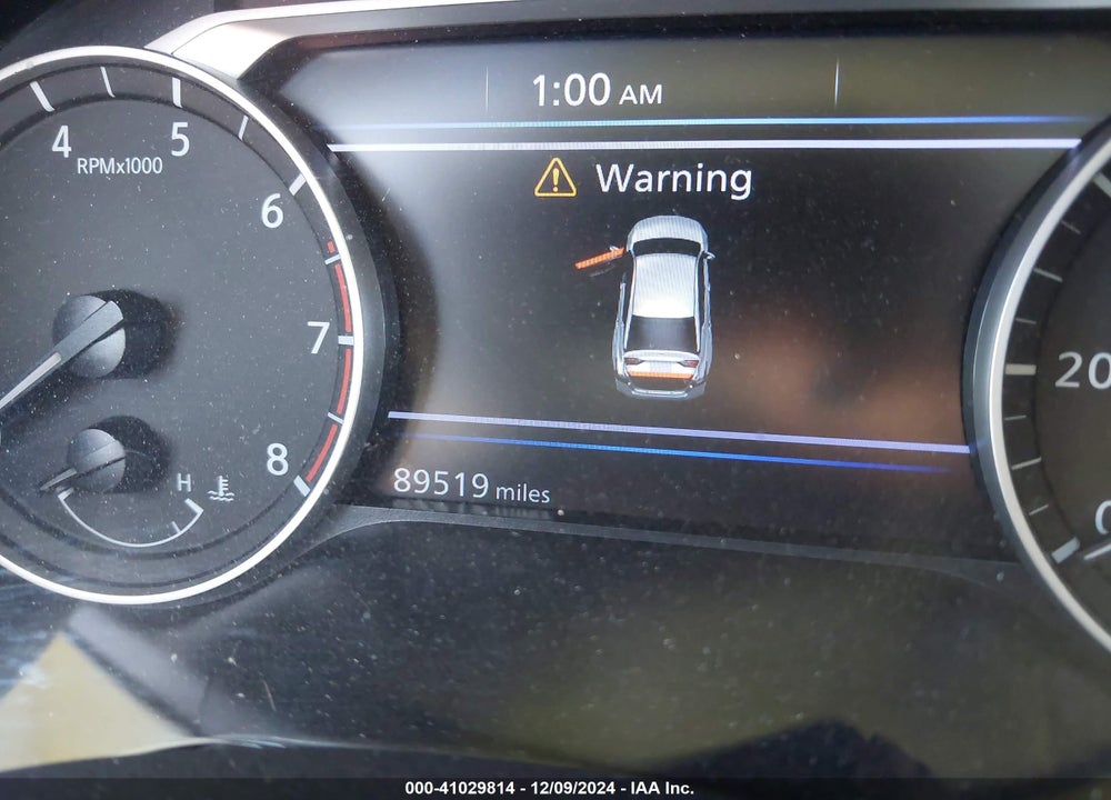 2019 NISSAN ALTIMA 2.5 SR VIN: 1N4BL4CV3KN319919