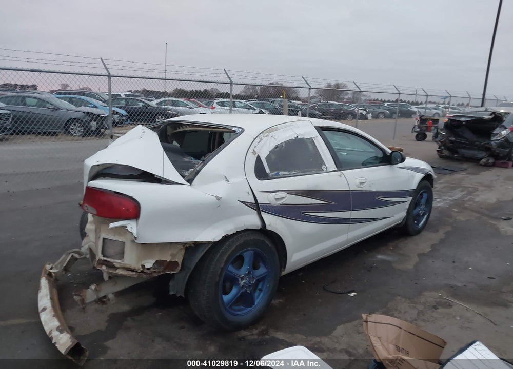 2005 DODGE STRATUS SXT VIN: 1B3EL46X65N594274