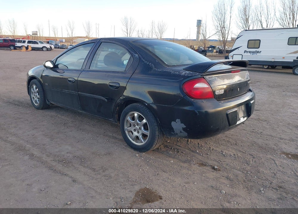 2005 DODGE NEON SXT VIN: 1B3ES56C75D123066