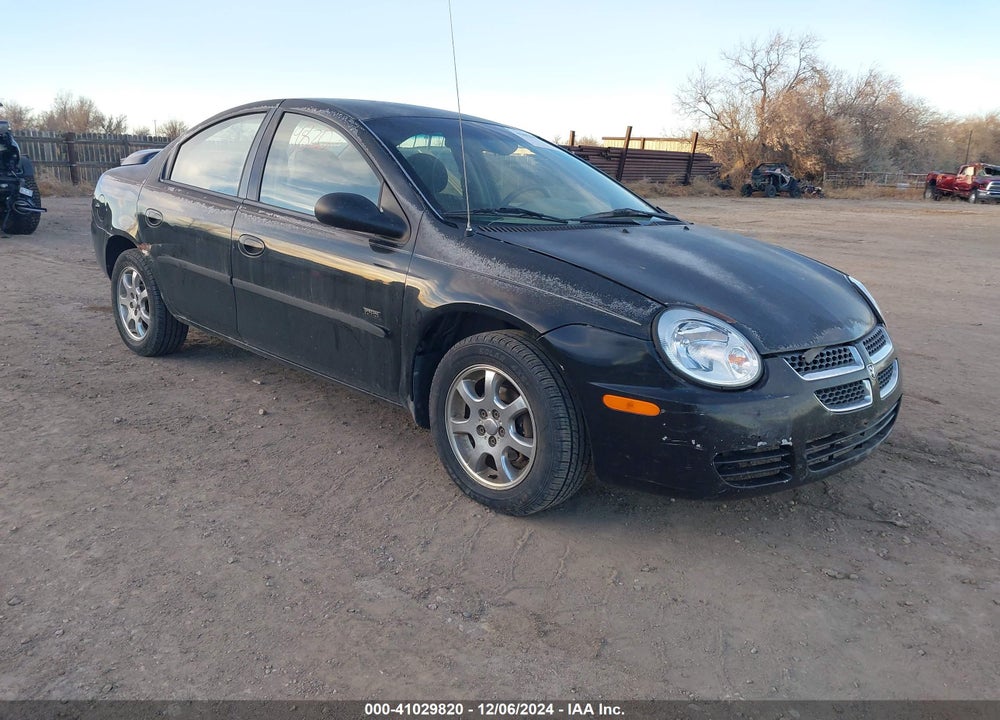 2005 DODGE NEON SXT VIN: 1B3ES56C75D123066