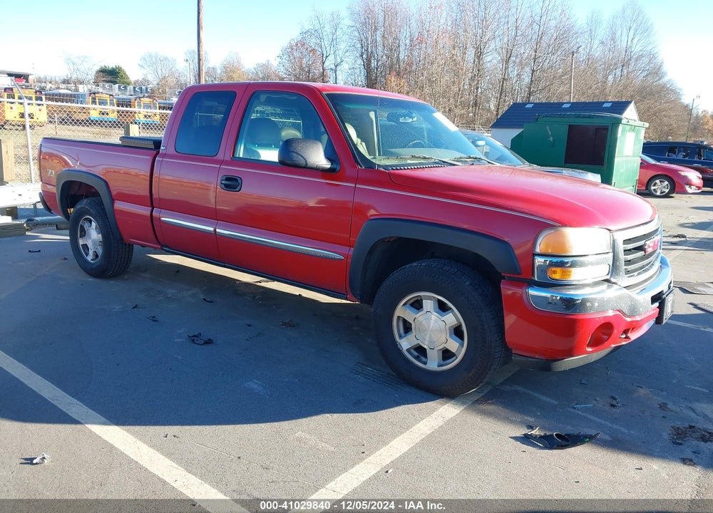 2005 GMC SIERRA 1500 SLE VIN: 2GTEK19BX51222213