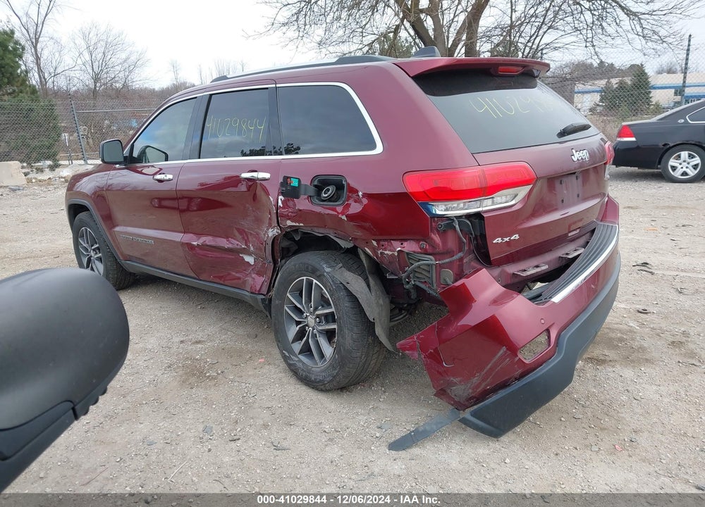 2017 JEEP GRAND CHEROKEE LIMITED 4X4 VIN: 1C4RJFBGXHC715038